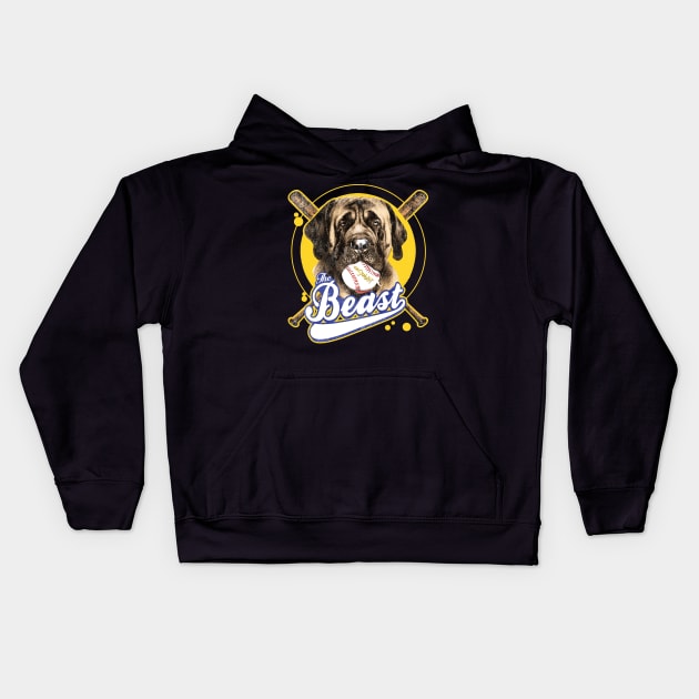 Beast - the sandlot Kids Hoodie by Doxie Greeting